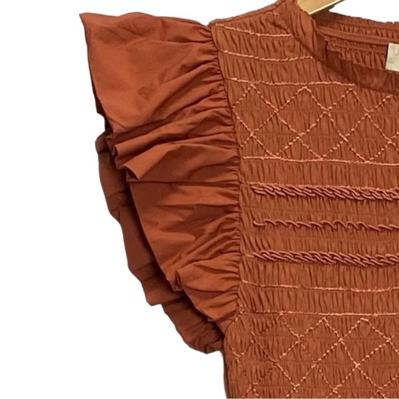 Ulla Johnson Madeline Smocked Dress - Picture 4 of 16